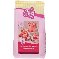 Zubereitung für Enchanted Cream Erdbeere 450 g - Funcakes