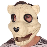 Bärenschädelmaske mit Bewegung