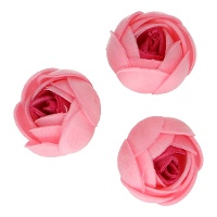 3,5 cm Rosenblüten-Waffeln - FunCakes - 6 Stück