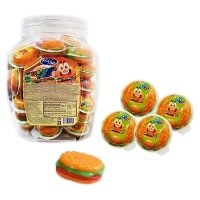 Gummiburger von 8 g - 50 Stück