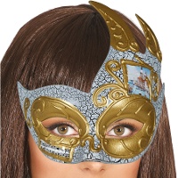 Venezianische Maske mit Bild