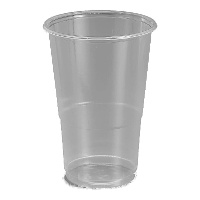Trinkbecher aus klarem Kunststoff, 300 ml - 100 Stück