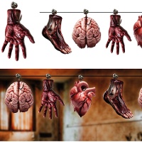 Girlande aus menschlichen Organen, 3,00 m