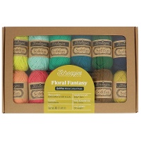 Pack mit 12 Knäuel SoftFun Floral Fantasy à 20 g - Scheepjes