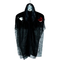 Sprechende Puppe mit Licht und Ton, 90 cm zum Aufhängen