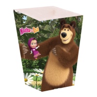 Mascha und der Bär hohe Box - 12 Stück.