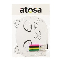 Gestaltbare Katzenkorb-Tasche, 20 x 15 cm