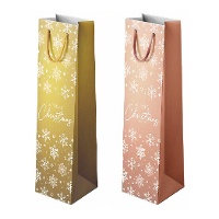 Weintasche 35 x 10 x 8 cm von Golden Snow - 1 Stück