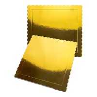 Tortenboden 20 x 20 x 0,3 cm Farben - 1 Stück
