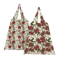 Faltbare Weihnachtsstofftasche - 1 Stück