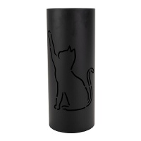 Schirmständer 49 cm mit Schwarzem Katzen-Design