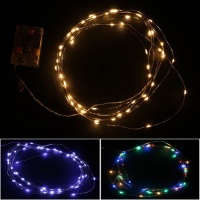 5m Lichterkette Girlande - 50 Leds