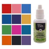 Liposoluble Gel-Farbstoff Azuluble von 30 ml - Azucren