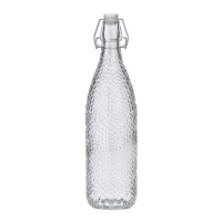 Flasche mit 1,1 L Fassungsvermögen und Punktmuster