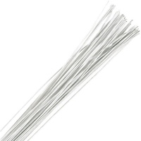 Blumendraht, Kaliber 28, weiß - 50 Stück - Culpitt