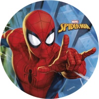 Essbare Spiderman-Silhouette Oblate, 20 cm