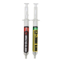Kugelschreiber mit Spritzenform 'Infected Blood' - 1 Einheit