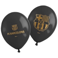 Elegante FC Barcelona-Latexballons, 30 cm - 6er-Set
