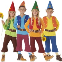 Buntes Zwergenkostüm für Kinder