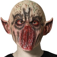 Monstermaske mit spitzen Ohren