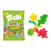 Gemischte Tüte mit Gummibonbons - Trolli Funiverse Sour Mix - 100 g