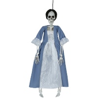 Barockes Damenskelett-Anhänger, 40 cm