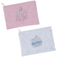 Schminktasche 'Schöne Mama' 28 x 21 cm - 1 Stück