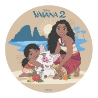 Essbare Oblate von Vaiana 2, 20 cm