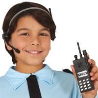 Walkie-Talkie mit Kopfhörern