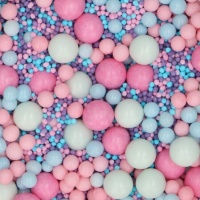 Bubblegum Pop Streusel 80 g - FunCakes