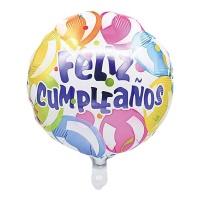 Runder Geburtstagsballon 45 cm