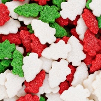 Weihnachtsbaum-Zuckerstreusel, 70 g