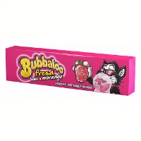 Erdbeer Bubbaloo Kaugummis, 38 g