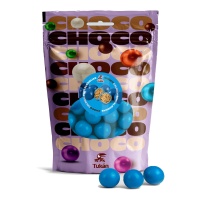 Weißer Schokocrunch Zungenfarbenkugeln - 115 g