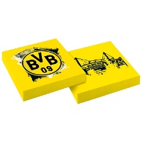 Servietten des BVB Dortmund, 16,5 x 16,5 cm - 20 Stück