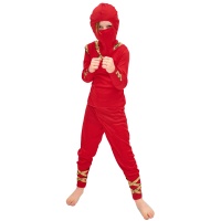 Kinderkostüm Roter Orientalischer Ninja