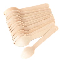 Holzlöffel 11 cm - 12 Stück
