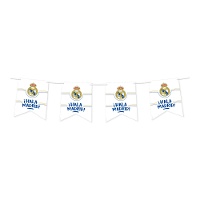 Wimpelkette mit Real Madrid Wappen Hala Madrid