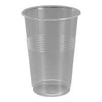 1-Liter transparente Plastikbecher - 25 Stück