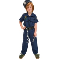 Kinderkostüm als Polizeibeamter