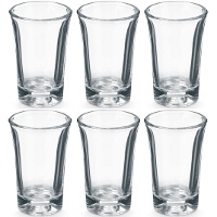 Längliche Schnapsgläser, 50 ml - 6er-Set