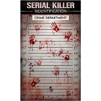 Hintergrund für Serienkiller-Photocall aus Stoff, 2 x 1,20 m