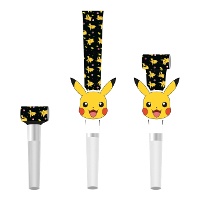 30 cm lange Pokemon-Partytröten - 8 Stück