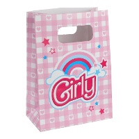 Barbie Girly Taschen 13 x 7 x 18 cm - 10 Stück