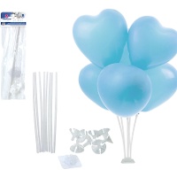 Tischzentrum für durchsichtige Ballons - 8 Stück