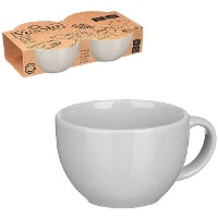 Einfarbige Tasse 480 ml - 4 Stück