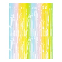 Mehrfarbiger Vorhang, 1,95 x 1 m