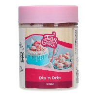 Flüssiger weißer Fondant 375 g - Funcakes