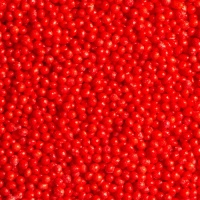 Rote Mini-Perlenstreusel, 1,5 mm - Decora - 90 g