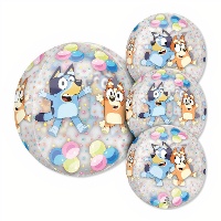 Orbz-Ballon von Bluey und Bingo, 40 x 38 cm